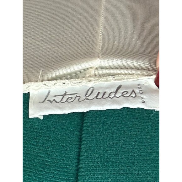 Vintage Interludes by CIRA White Lace & Satin Teddy Bodysuit Lingerie Medium - Picture 5 of 16